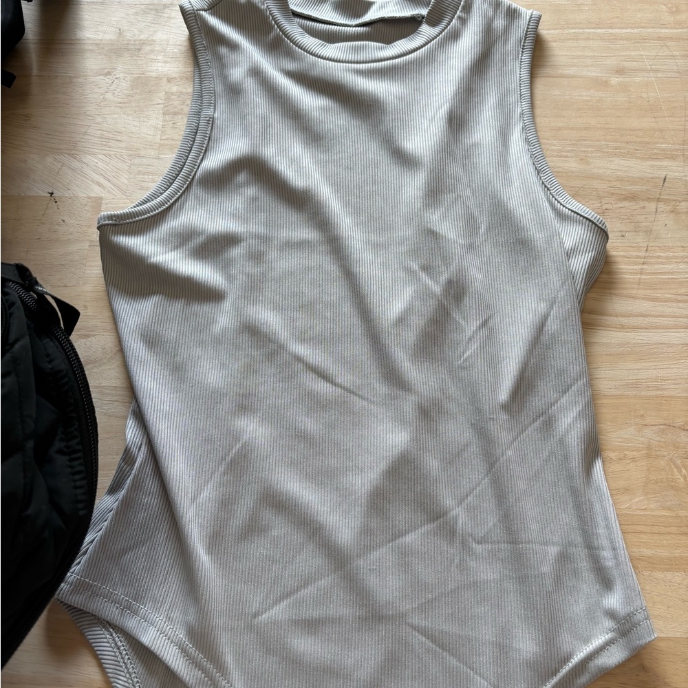 Gray Sleeveless Women's bodysuit size small